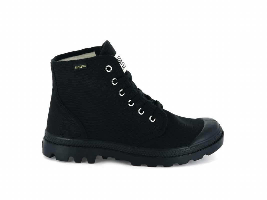 Palladium Pampa Hi Originale Damen Stiefel Schwarz ||485670-SHB||